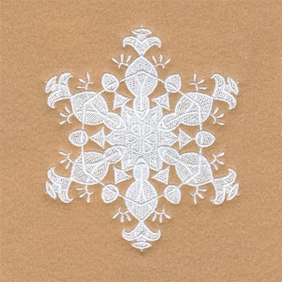 Charlotte Snowflake Machine Embroidery Design