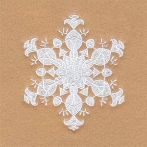 Picture of Charlotte Snowflake Machine Embroidery Design