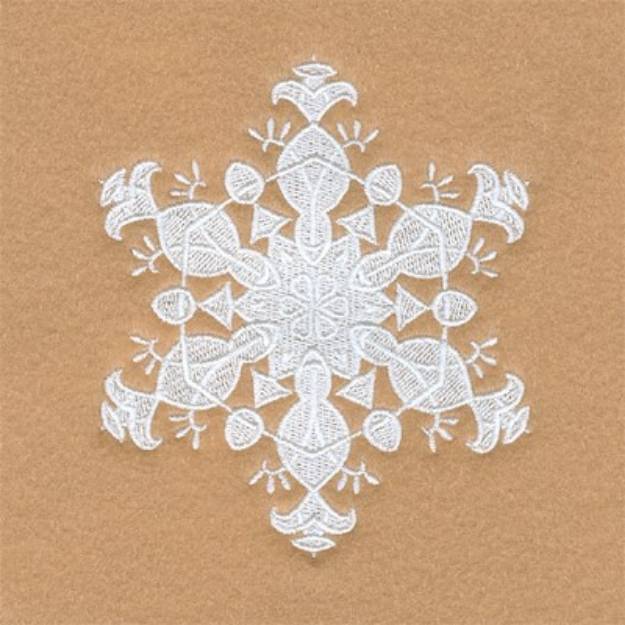 Picture of Charlotte Snowflake Machine Embroidery Design