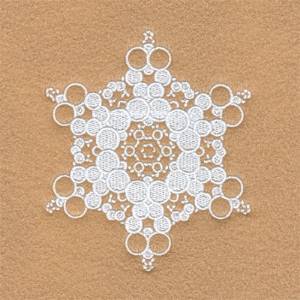 Picture of Olivia Snowflake Machine Embroidery Design