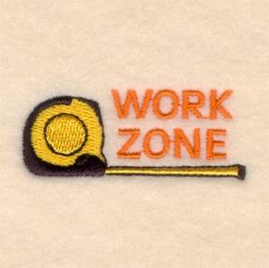 Picture of Work Zone Machine Embroidery Design