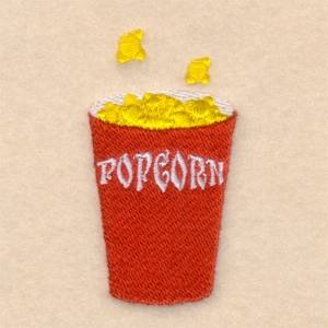 Picture of Popcorn Machine Embroidery Design