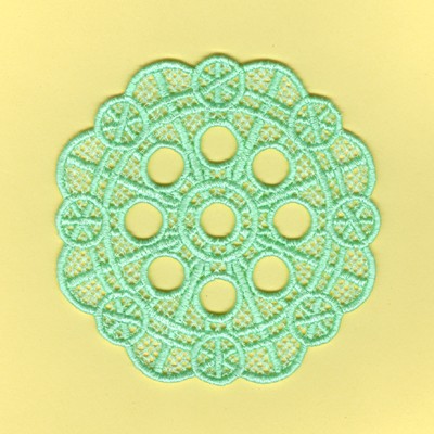 Lace Snowflake Machine Embroidery Design