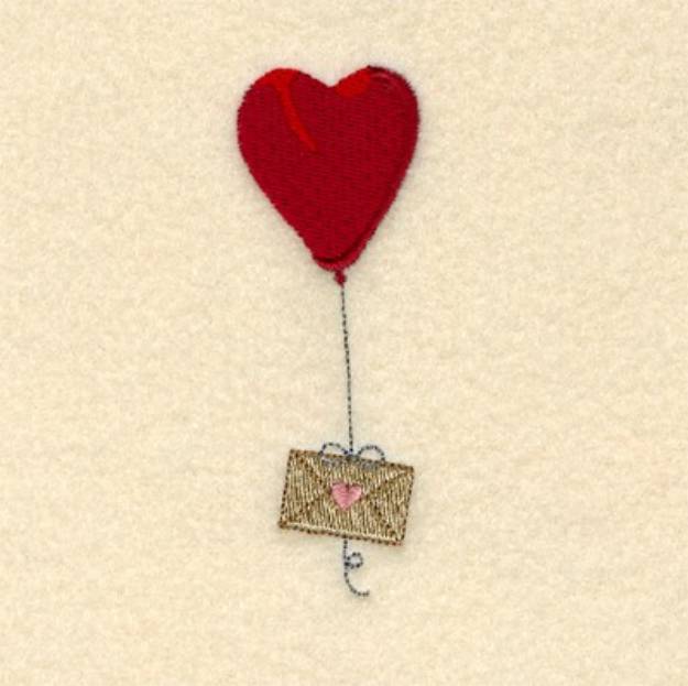 Picture of Valentine Message Machine Embroidery Design