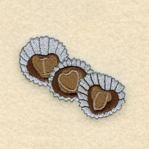Picture of I Love You Chocolates Machine Embroidery Design