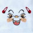 Picture of Excited Girl Machine Embroidery Design
