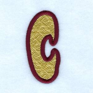 Picture of Spirit Font C Machine Embroidery Design