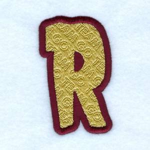Picture of Spirit Font R Machine Embroidery Design
