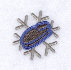 Picture of Bobsled Machine Embroidery Design