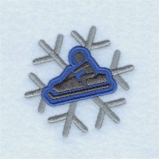Picture of Snowmobiling Machine Embroidery Design