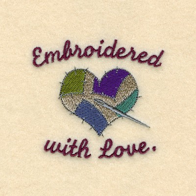 Embroidered With Love Machine Embroidery Design