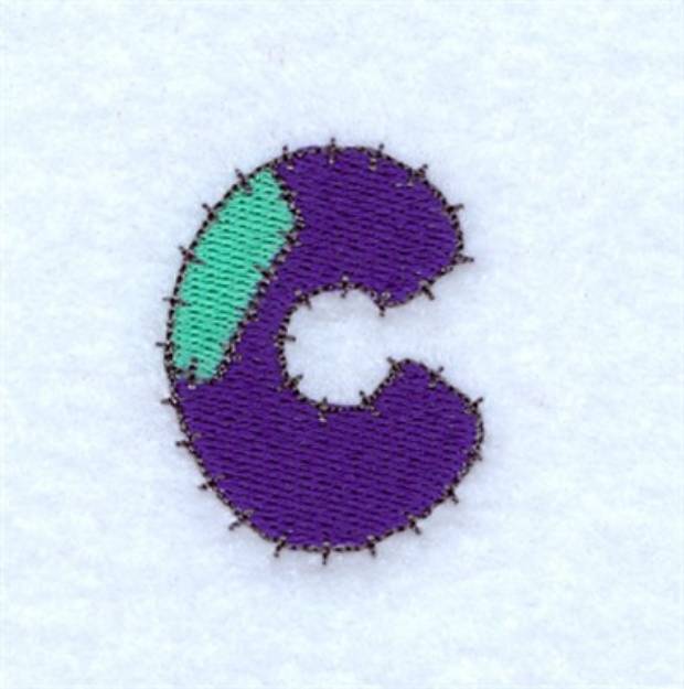 Picture of Patch C Machine Embroidery Design