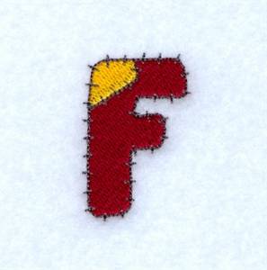 Picture of Patch F Machine Embroidery Design