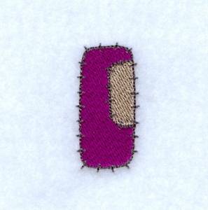 Picture of Patch I Machine Embroidery Design