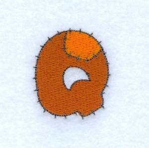 Picture of Patch Q Machine Embroidery Design