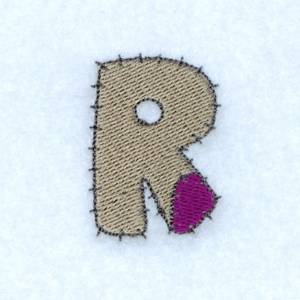 Picture of Patch R Machine Embroidery Design