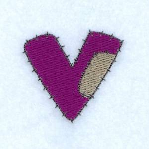 Picture of Patch V Machine Embroidery Design