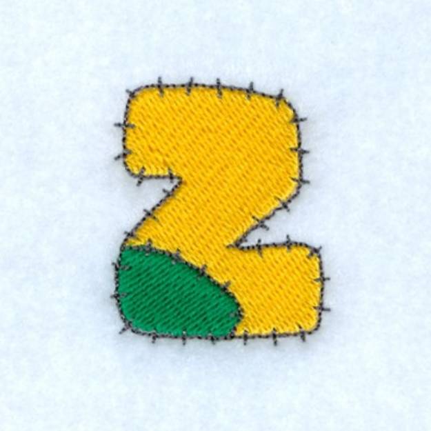 Picture of Patch Z Machine Embroidery Design