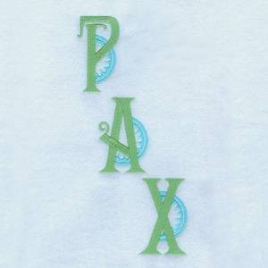 Picture of Pax Machine Embroidery Design