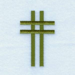 Picture of Small Cross Machine Embroidery Design