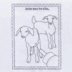 Picture of Feed the Kids Machine Embroidery Design