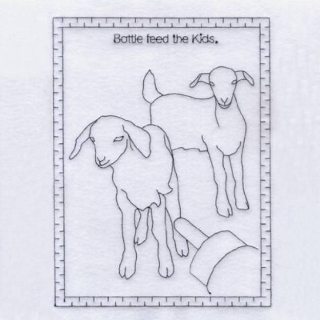 Picture of Feed the Kids Machine Embroidery Design