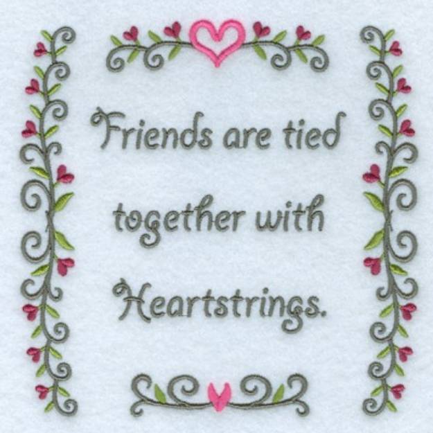 Picture of Heartstrings Machine Embroidery Design