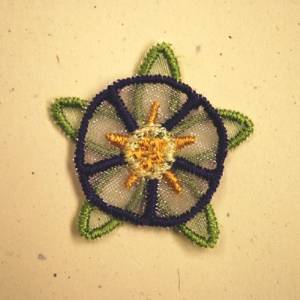 Picture of 3D Flower Machine Embroidery Design