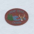 Picture of Deer River Sign Machine Embroidery Design