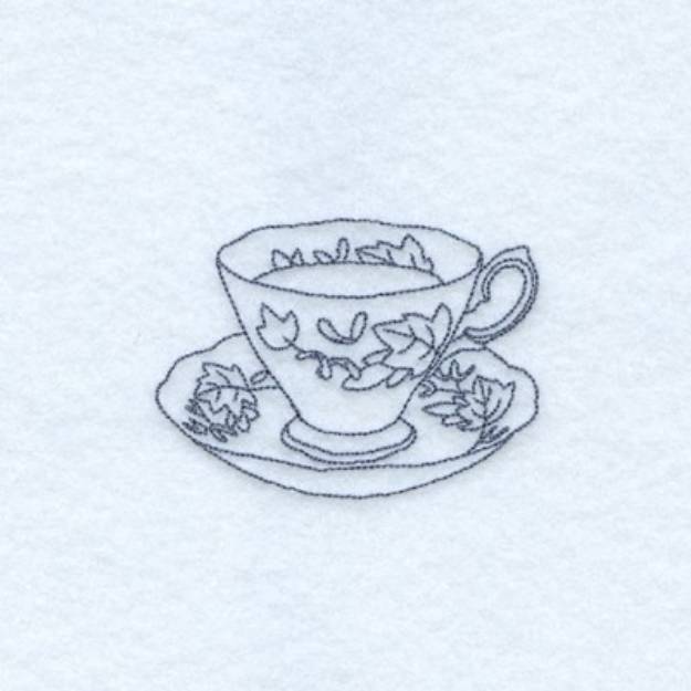 Picture of Bianca Teacup Machine Embroidery Design