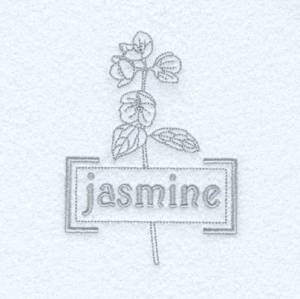 Picture of Jasmine Machine Embroidery Design
