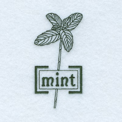 Mint Machine Embroidery Design