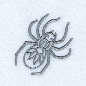 Picture of Nouveau Spider Machine Embroidery Design