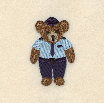 Air Force Bear Machine Embroidery Design