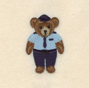 Picture of Air Force Bear Machine Embroidery Design