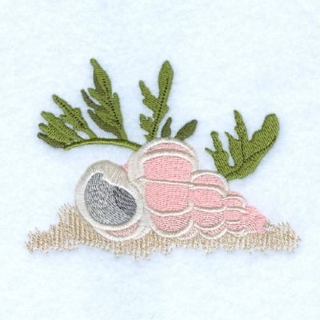 Picture of Wentletrap Seashell Machine Embroidery Design