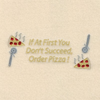 Order Pizza Machine Embroidery Design