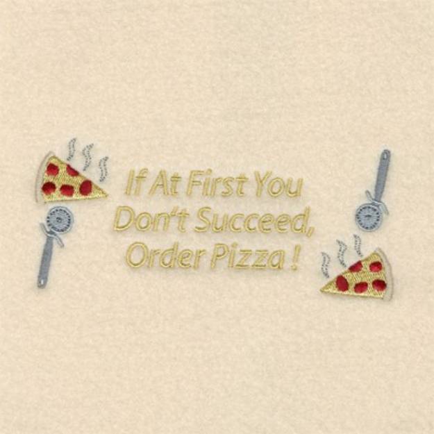 Picture of Order Pizza Machine Embroidery Design