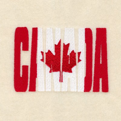 Canada Machine Embroidery Design