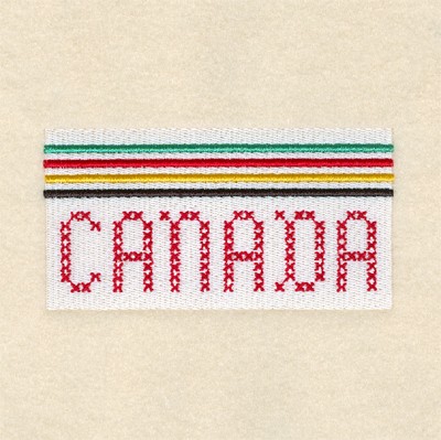 Hudson Bay Canada Machine Embroidery Design