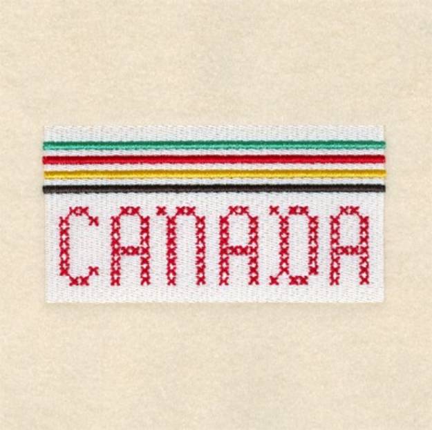 Picture of Hudson Bay Canada Machine Embroidery Design