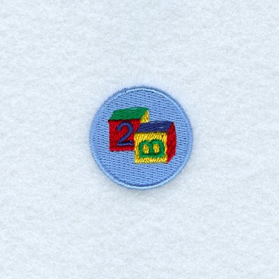 Mini Toy Blocks Machine Embroidery Design