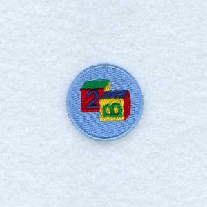 Picture of Mini Toy Blocks Machine Embroidery Design