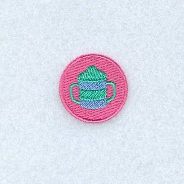 Picture of Mini Sippy Cup Machine Embroidery Design