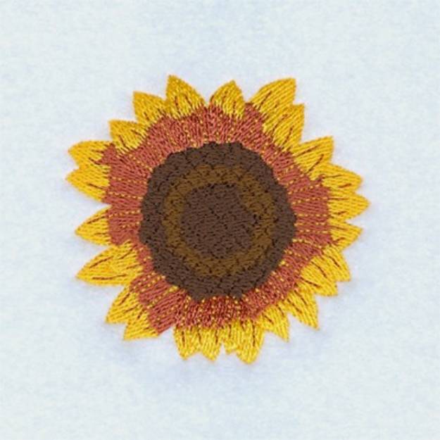Picture of Sunflower Bloom Machine Embroidery Design