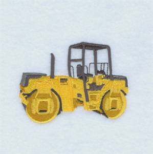 Picture of Asphalt Compactor Machine Embroidery Design