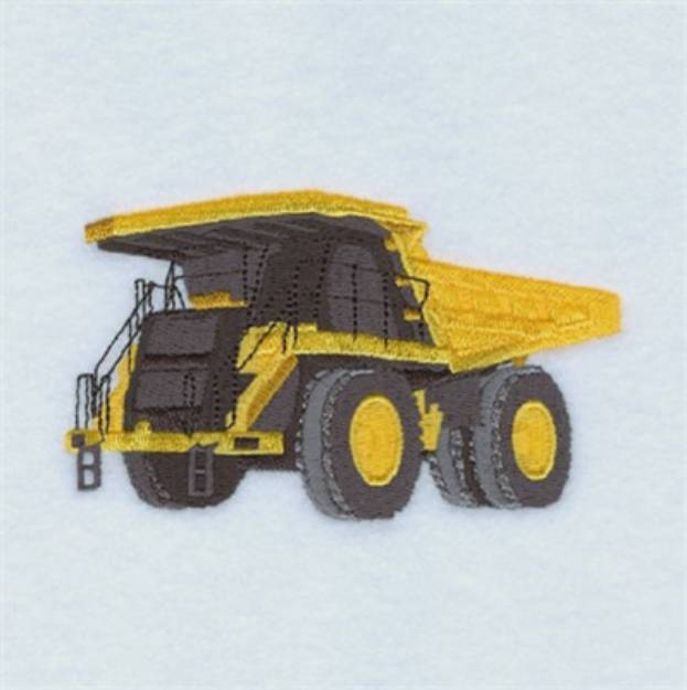 Picture of Off Road Dump Truck Machine Embroidery Design