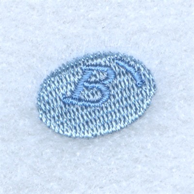 Fishy Alphabet B Machine Embroidery Design