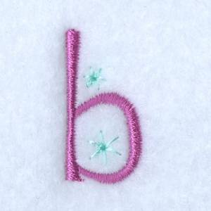 Picture of Fairy Alphabet B Machine Embroidery Design