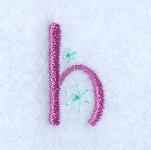 Picture of Fairy Alphabet H Machine Embroidery Design